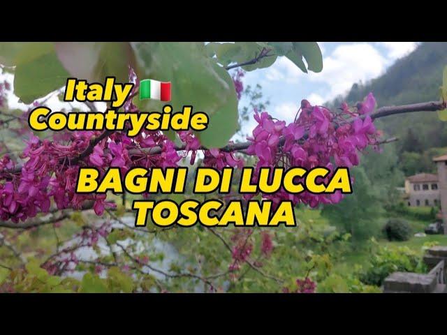 ITALY  IN COUNTRYSIDE |A SMALL VILLAGE WALKING TOUR IN BAGNI DI LUCCA #travel #italy #simplyea