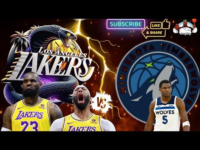 *LIVE* LAKERS VS TIMBERWOLVES POSTGAME !