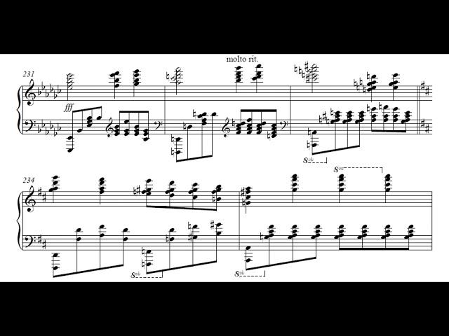 Concerto for solo piano (live performance, sheet music)