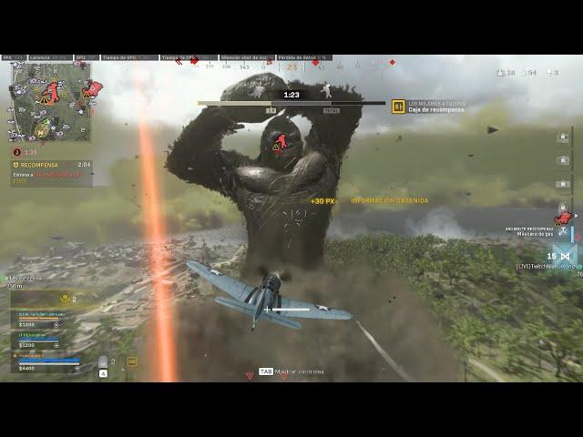 COD: Warzone, Operacion monarca, King Kong y Godzilla (No commentary)