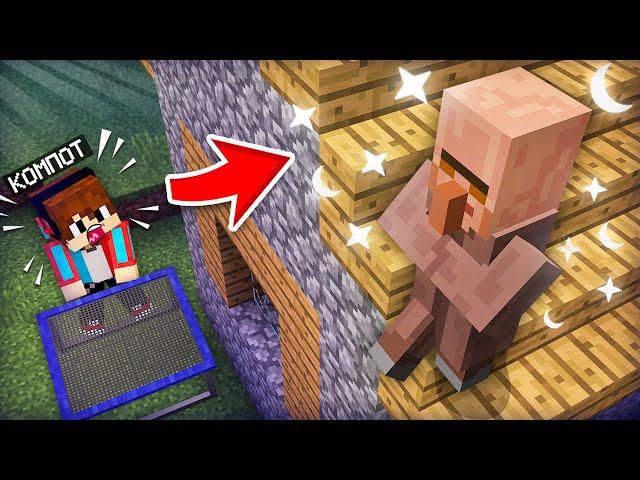 ЖИТЕЛЬ СТАЛ ЛУНАТИКОМ В МАЙНКРАФТ | Компот Minecraft