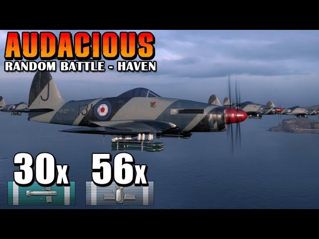 Aircraft Carrier Audacious - Efficient Air Squadron Management for 240k Damage