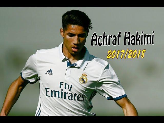 Achraf Hakimi 2018 - Real Madrid - Defensive Skills 2017/2018