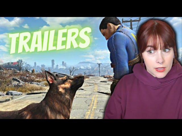 Reacting to all FALLOUT trailers!