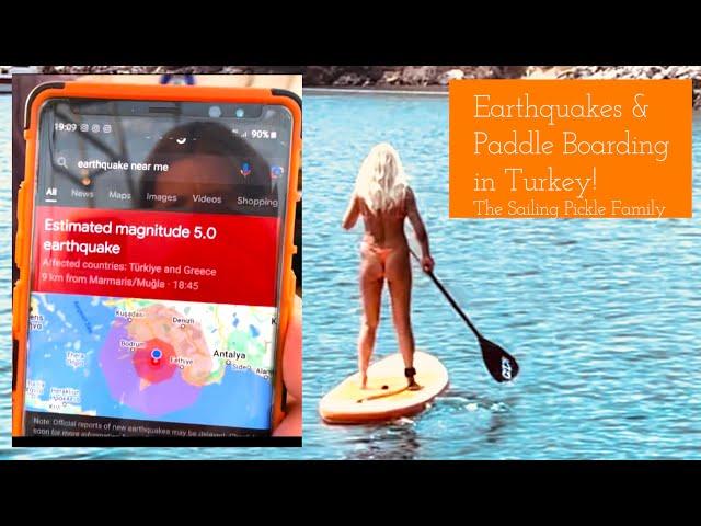 Episode 189 - Stunning Surroundings sailing in Turkey, before the Earthquake Hits!