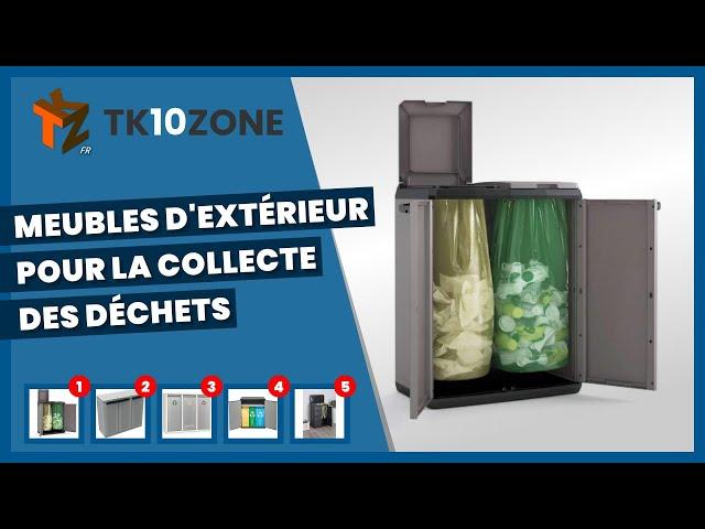 Les 5 meilleurs meubles d'extérieur pour la collecte des déchets