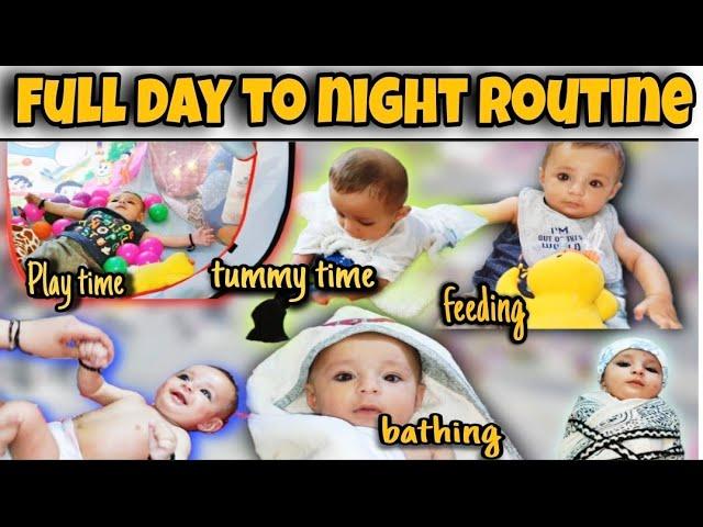 My baby full day routine |Daily routine of a 6 months old baby #dailyroutine #babyboy