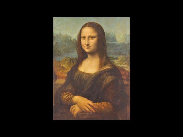 【日めくり３分間名画の旅】100枚目  レオナルド･ダ･ヴィンチ「モナ・リザ」