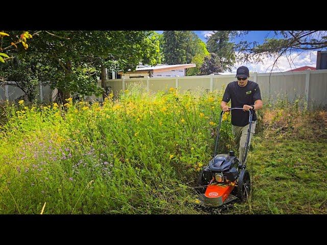 DR Pro XL Trimmer VS CRAZY Tall GRASS | Will It Handle It?