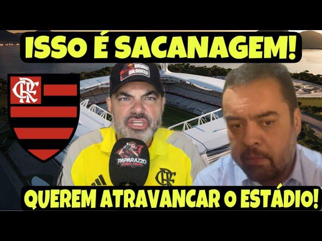 BOMBA! ESCUL@CHO GRANDE! QUEREM IMPEDIR A CONSTRUÇÃO DO ESTÁDIO DO FLAMENGO! MAS NÃO VÃO CONSEGUIR!