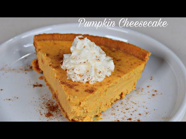 Pumpkin Cheesecake | Thanksgiving Recipe