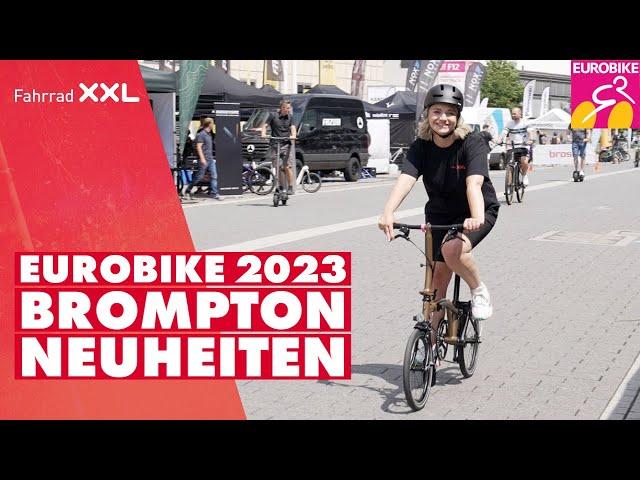 Eurobike 2023: Neuheiten von Brompton | 12-Gang Variante und Farbupdates