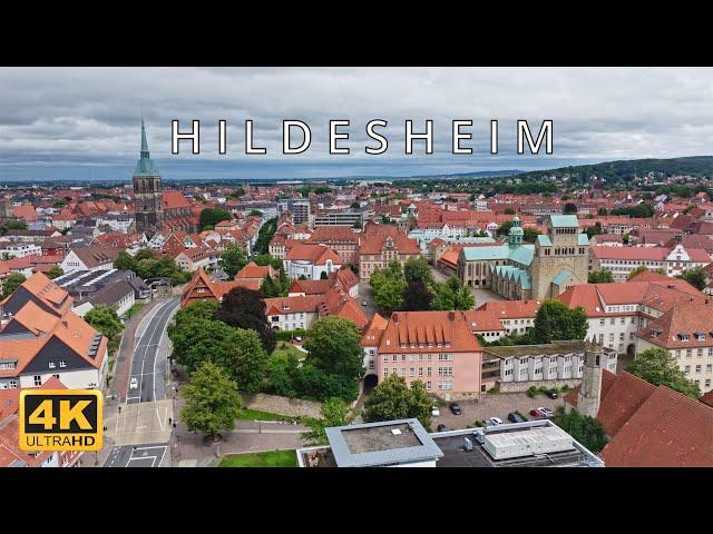 Hildesheim , Germany  | 4K Drone Footage (With Subtitles)