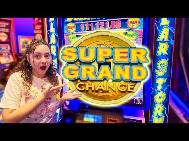 We WON a SUPER GRAND CHANCE!