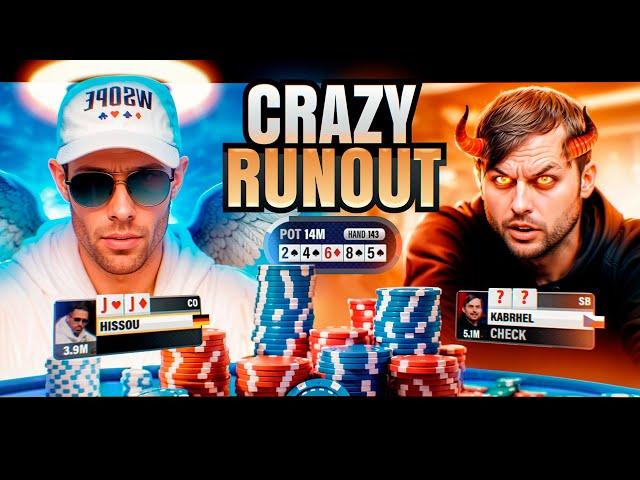 The Most Frustrating Poker Runout Ever | Kabrhel's Controversial Move in WSOPE €50K High Roller