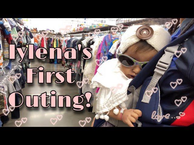 1st Reborn Outing To Goodwill! | Shopping With Reborn Baby | Mya Reborns