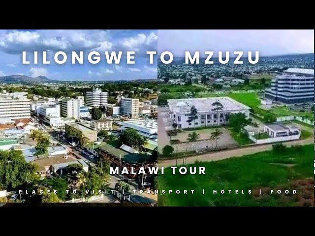 Malawi Cities Tour | Lilongwe to Mzuzu | The way from Lilongwe city to Mzuzu City 2024