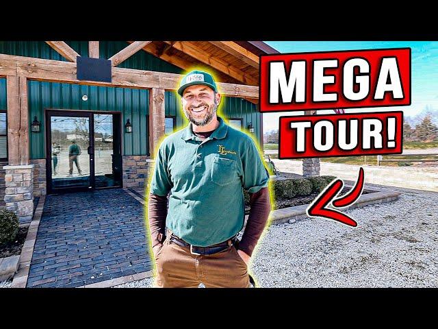 Touring A Multi-Million Dollar LANDSCAPE Company! [MEGA COMPOST YARD!]