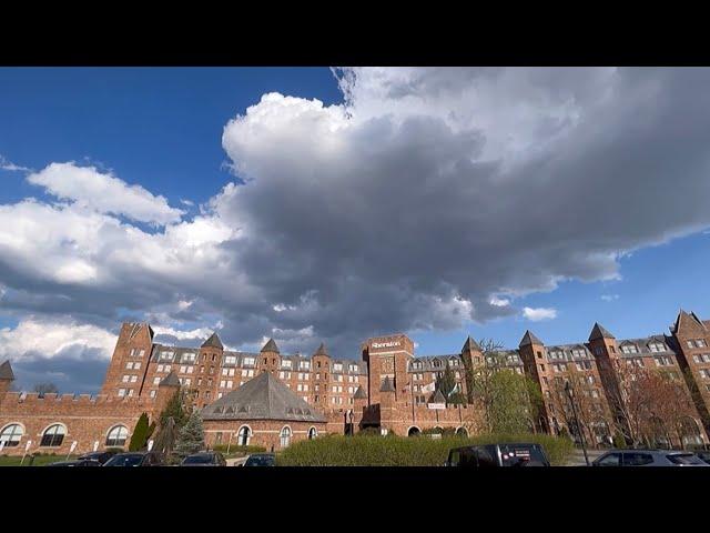 S3 Ep10 Part 1: 4-Star Hotel inspired by a Medieval Castle: Sheraton Parsippany  #jennyblancotours