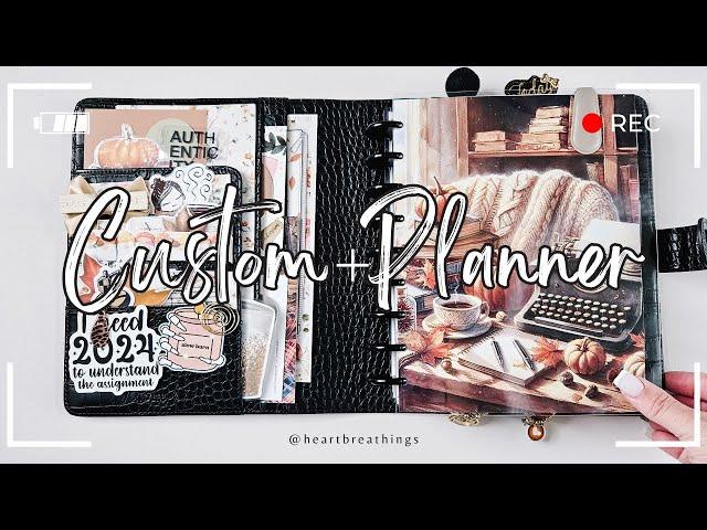 My Custom Planner Setup For Fall  Notiq, HB90, Cloth & Paper, Goal Setting Planner