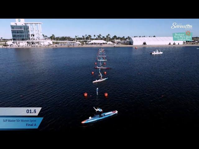 SUP Master 50+ Women Sprint - Final A / 2024 ICF SUP World Championships Sarasota USA