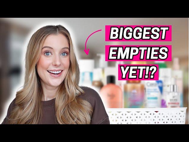 Beauty Empties 2023! Haircare, Skincare, Bodycare & Makeup Products I've Used Up