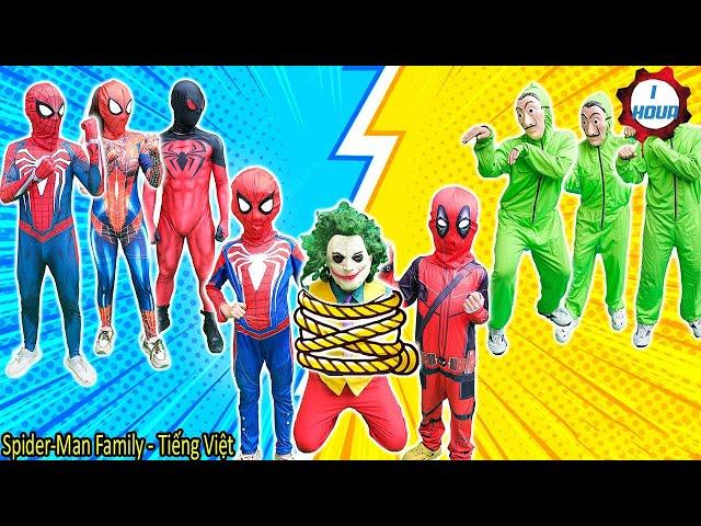 Khi Siêu Nhân Nhện Ở Nhà Một Mình - Tổng Hợp Video Hay Nhất || Spider-Man Family - Tiếng Việt