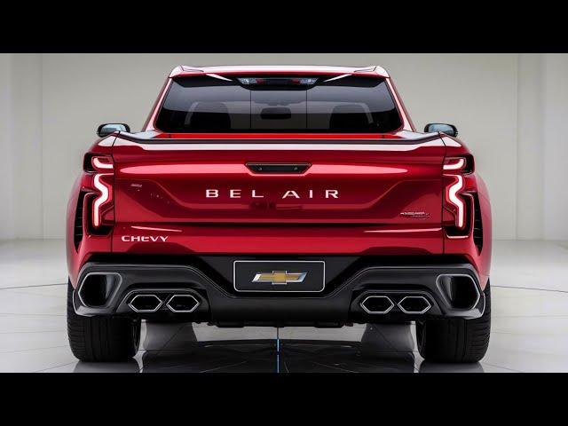 2025 Chevy Bel Air Pickup Finally Unveiled: Retro Style Meets Modern Power! FIRST LOOK!