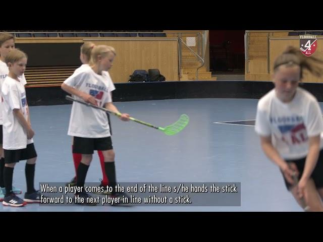 Floorball Drills - Chase Tail