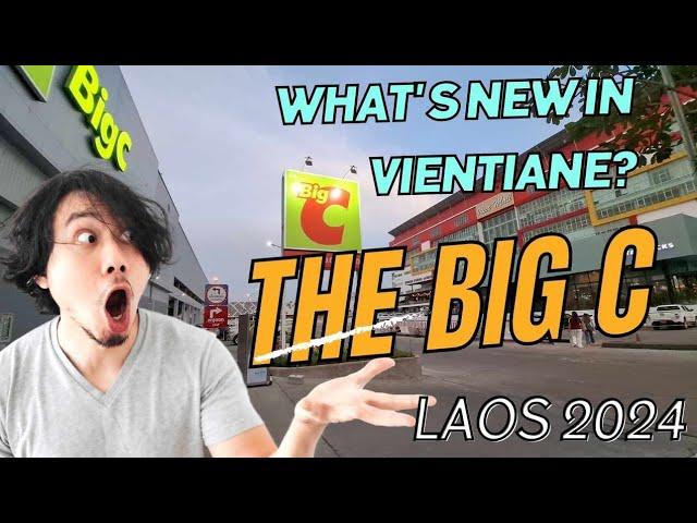 The Big C Mall in Vientiane Laos // Annasor Travels 2024