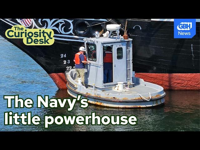 What does the Navy use this tiny tugboat for?