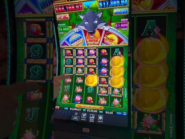 SUPER MEGA BONUS ON HUFF N' EVEN MORE PUFF! #casino #slots #jackpot