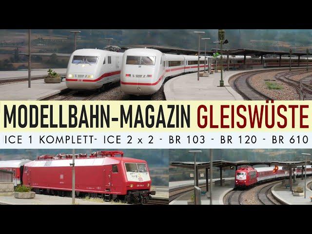 ICE Special: ICE 1 komplett, ICE 2 Doppeleinheit, dazu Fernverkehr aus den 90er und 00er Jahren