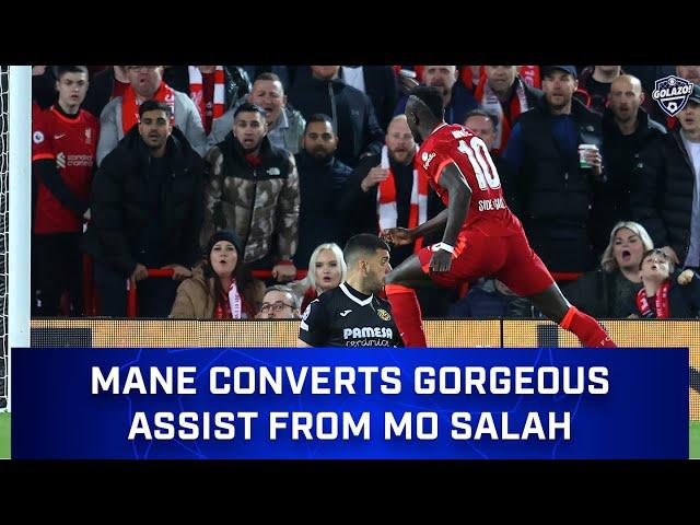 Sadio Mane Scores Off Beautiful Salah Assist | Liverpool vs. Villarreal UCL SF | CBS Sports Golazo