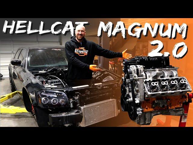 Fire Breathing 6.4 Hemi Assembled For The Twin Charged Magnum! New Melling Giveaway!