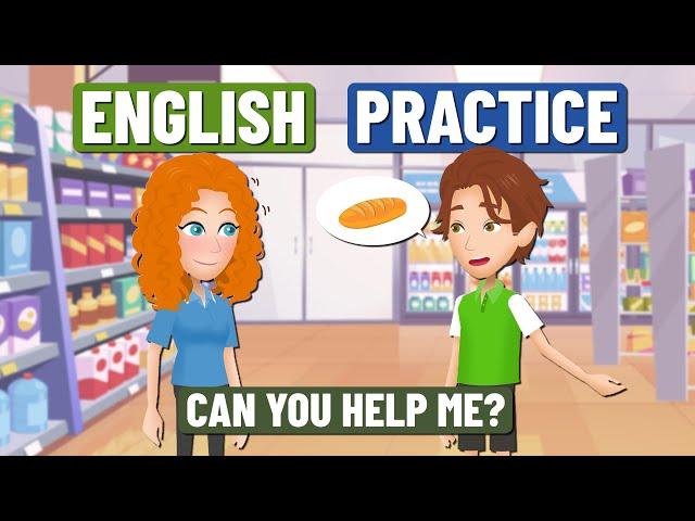 EASY to Practice English Speaking & Listening Skills | Real-Life Conversation with Shadowing