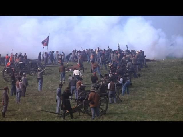 (Gettysburg 1993) Confederate artillery barrage