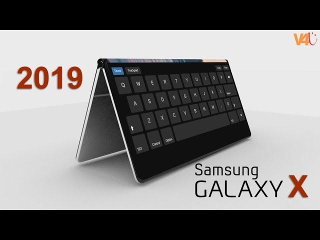 Samsung Galaxy X Early 2019 with 8GB RAM, Foldable Phone,Trailer, Concept, Design