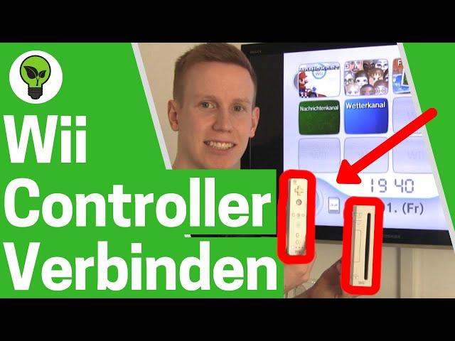 Wii Controller Verbinden  ULTIMATIVE ANLEITUNG: Wie Nintendo Wii Fernbedienung richtig Anmelden???