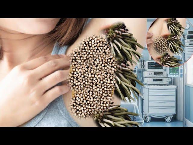 ASMR/Satisfying Trypophobia removal#asmranimationvideos#3dnimation#rainbowasmr#2d3danimation#anima