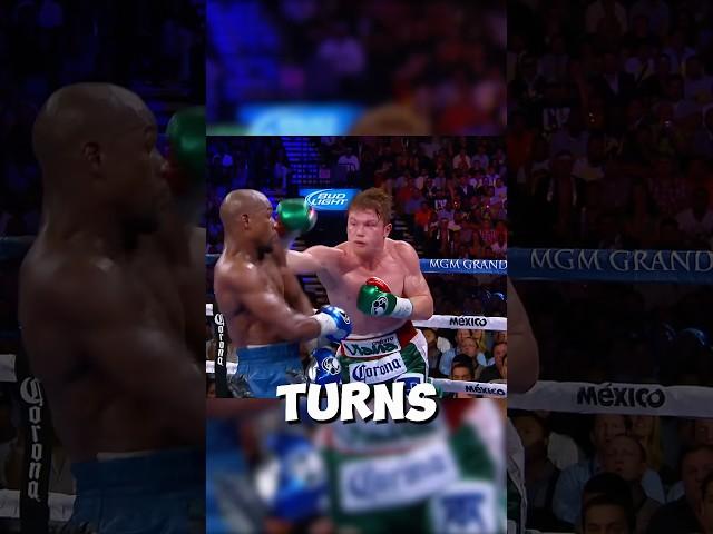 Floyd's Perfect Shoulder Roll #boxing #knockout #KOs #boxeo  #BoxingTechnique #canelo #floyd