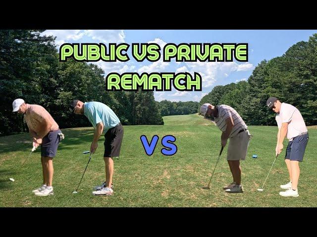 Public School vs Private School - 18 Hole Rematch