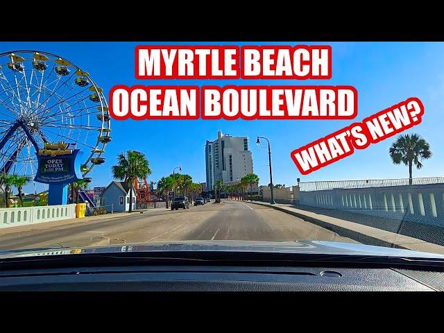 What's NEW in Myrtle Beach on Ocean Boulevard in March!