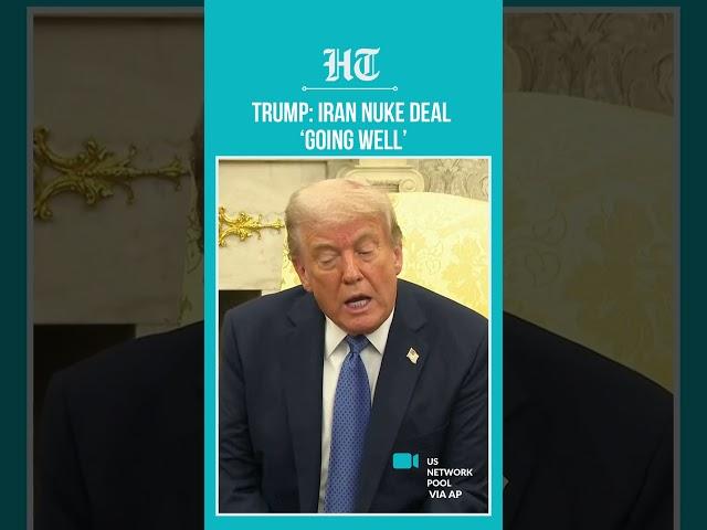Trump Signals Progress on Iran Deal: 'Only Two Options And One Is Not Good | #shorts
