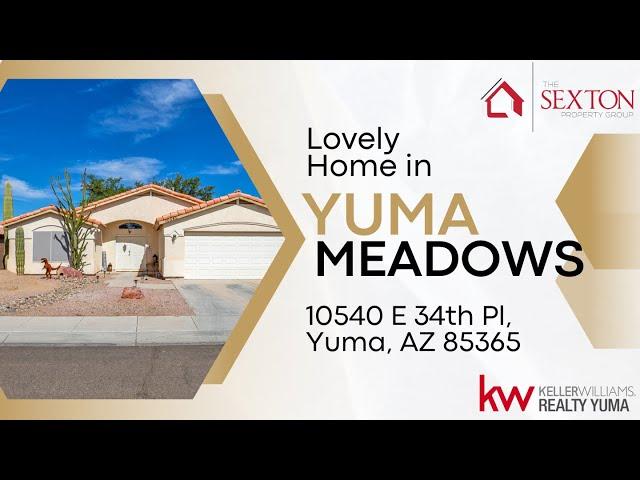 Lovely Move-in-Ready 3 bed/2 bath in Yuma Meadows!