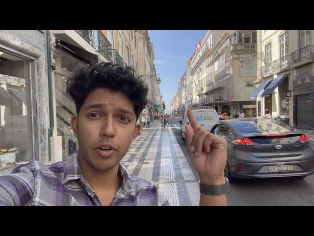 Lisbon, Portugal | Walking near Rossio Square, Baixa District | Day 1