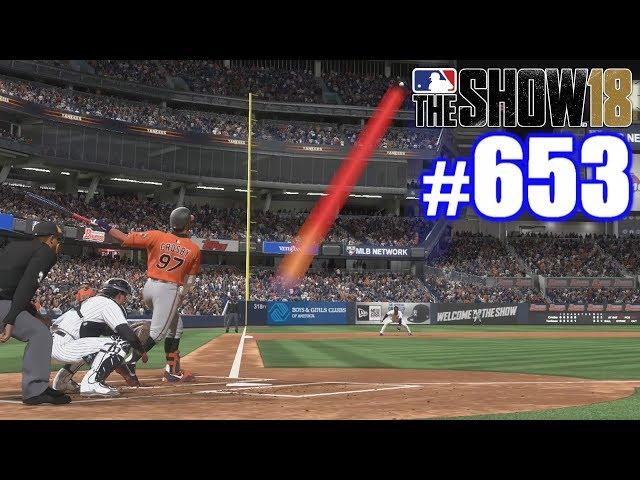 THIS BALL WENT A VERY LONG WAY! | MLB The Show 18 | Road to the Show #653