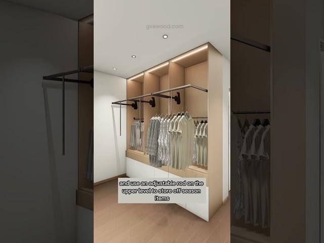 Revolutionize Your Space with Modern Wardrobe Trends! #WardrobeDesign #HomeOrganization