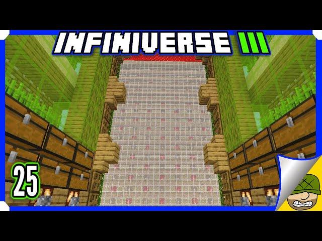 Double Sided Mushroom Farm | 25 | Minecraft Bedrock Infiniverse S3 (MCPE/Xbox/PS4/Switch/Windows10)