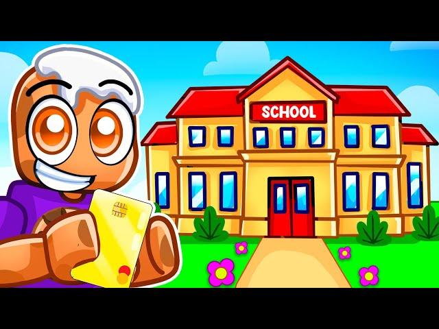 Spending $9,872,621 For The BEST SCHOOL in Roblox!